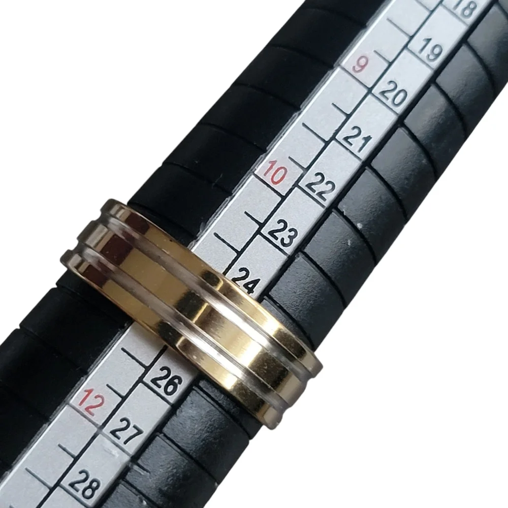 Gold and Silver Men's Ring